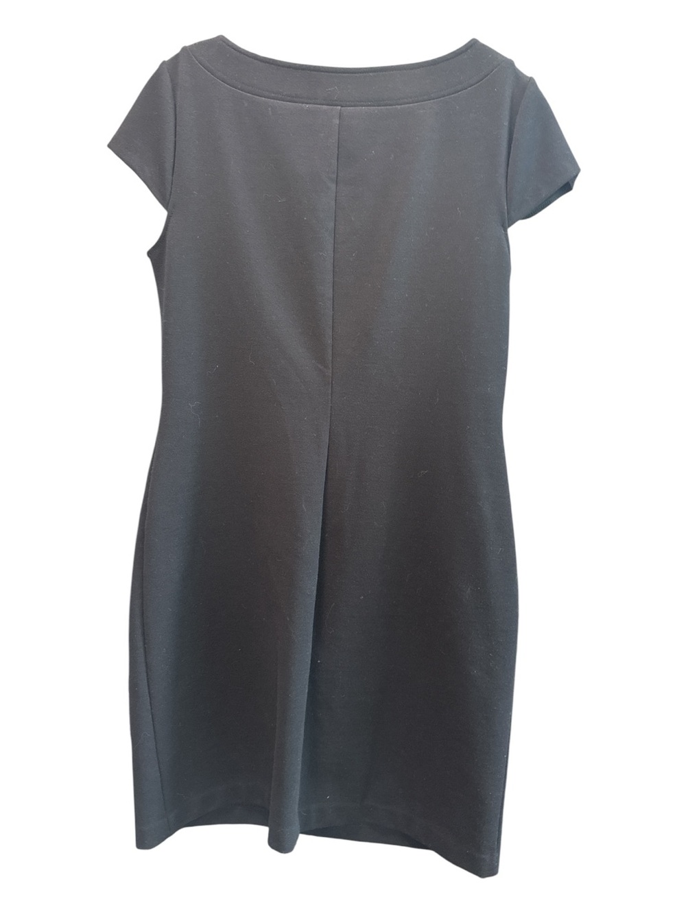Cleo Petites Black Pleated Sheath Dress – Size 10 Petite - Picture 5 of 6